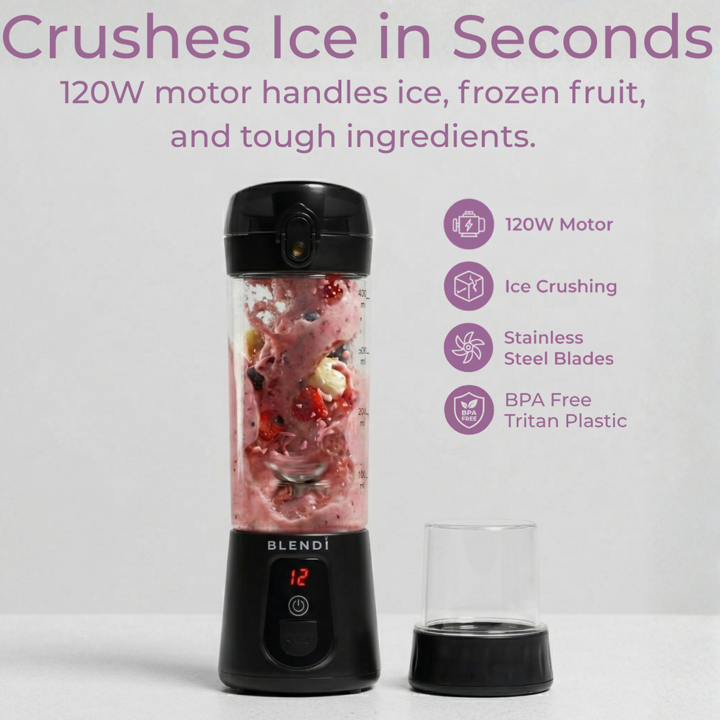 BLENDi Pro+ Portable Blender – 120W, USB-C Rechargeable