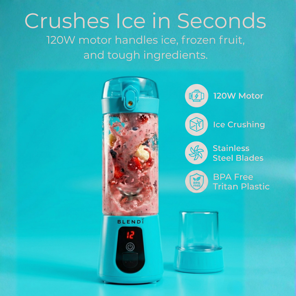 BLENDi Pro+ Portable Blender – 120W, USB-C Rechargeable