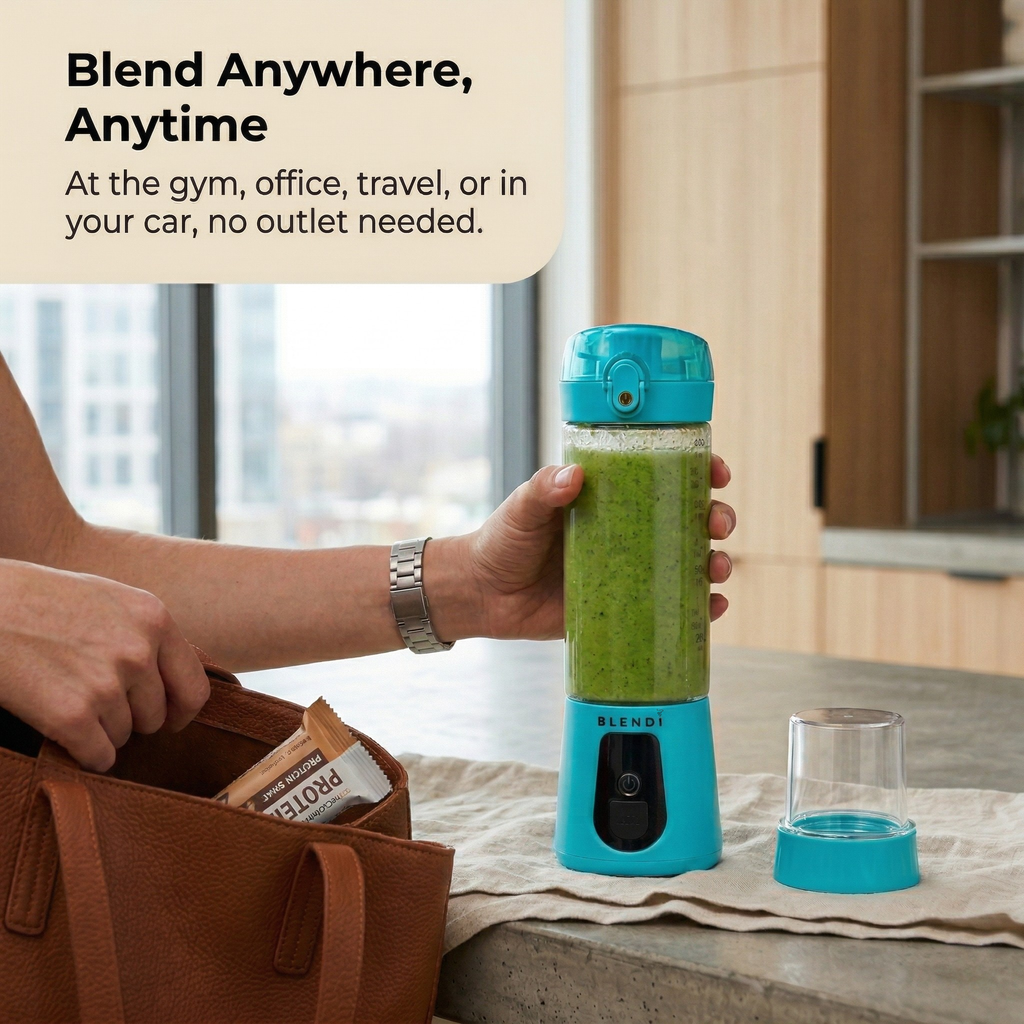 BLENDi Pro+ Portable Blender – 120W, USB-C Rechargeable