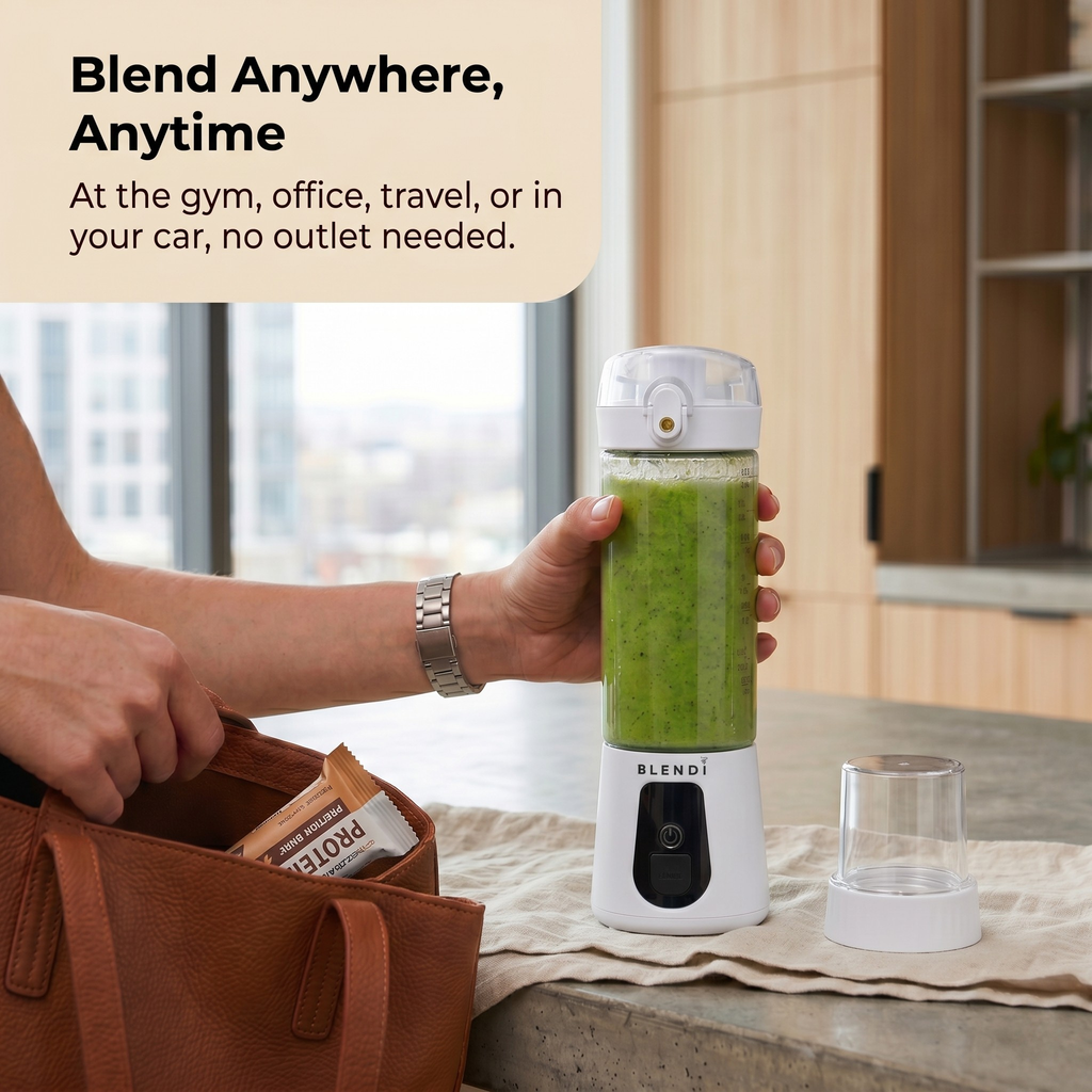 BLENDi Pro+ Portable Blender – 120W, USB-C Rechargeable