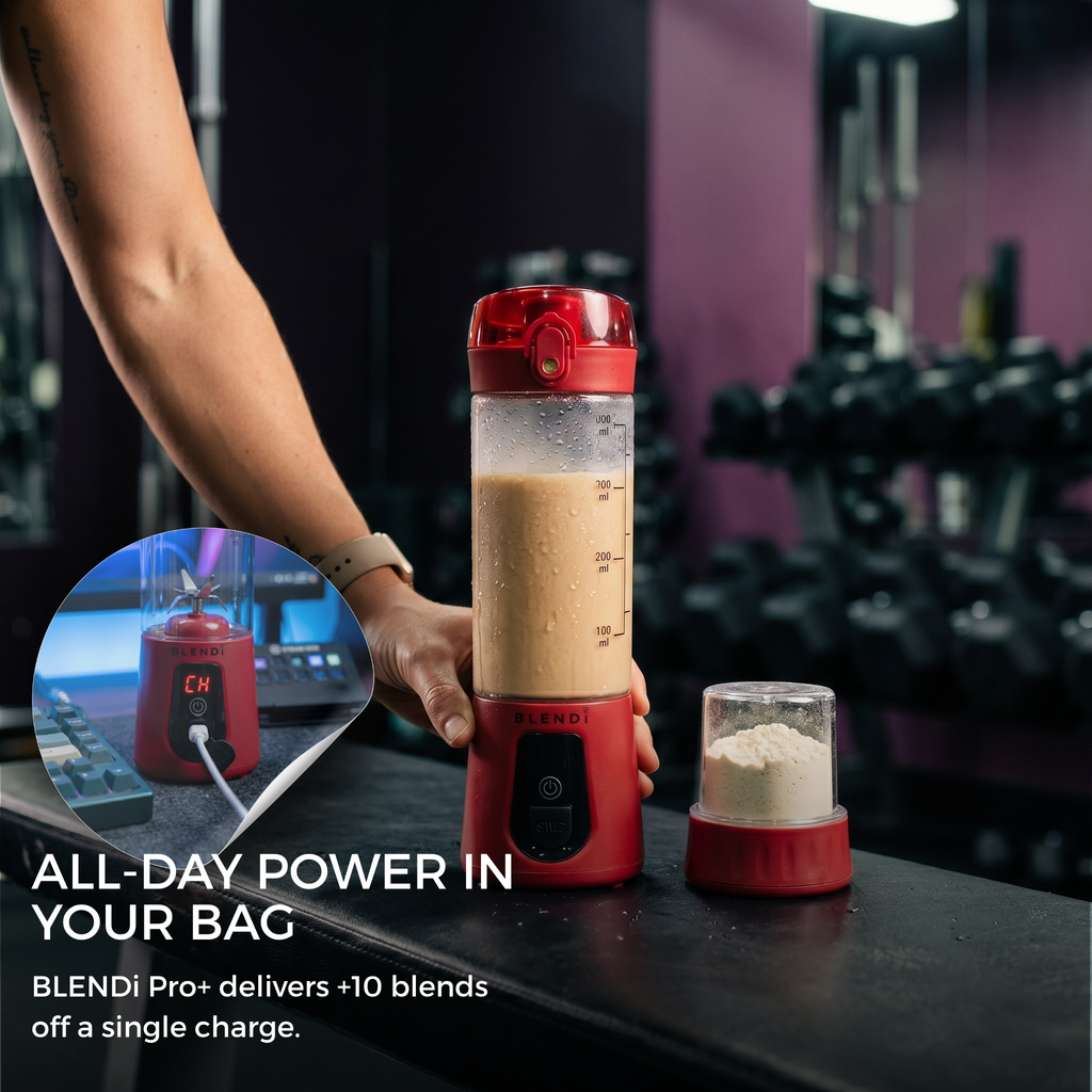 BLENDi Pro+ Portable Blender – 120W, USB-C Rechargeable