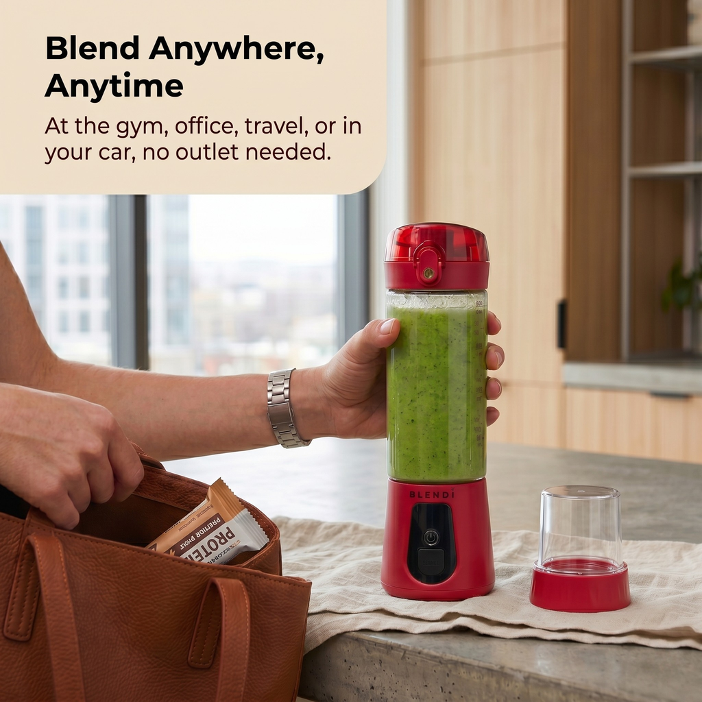 BLENDi Pro+ Portable Blender – 120W, USB-C Rechargeable