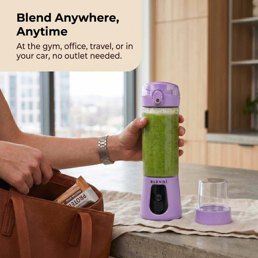 BLENDi Pro+ Portable Blender – 120W, USB-C Rechargeable