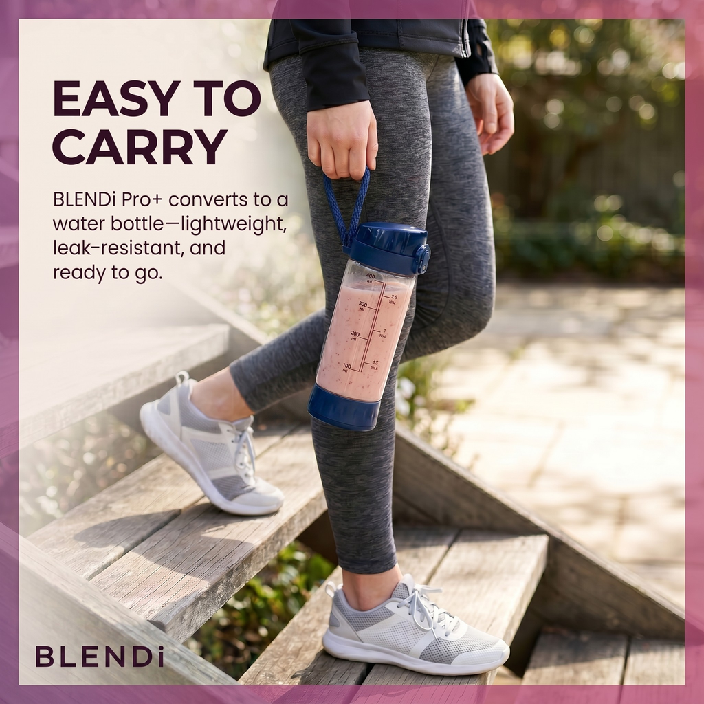 BLENDi Pro+ Portable Blender – 120W, USB-C Rechargeable