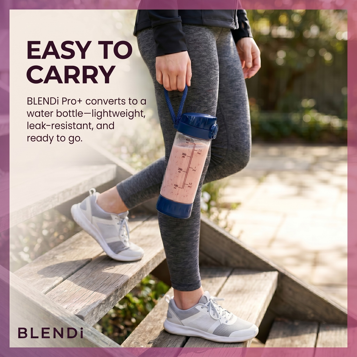 BLENDi Pro+ Portable Blender – 120W, USB-C Rechargeable
