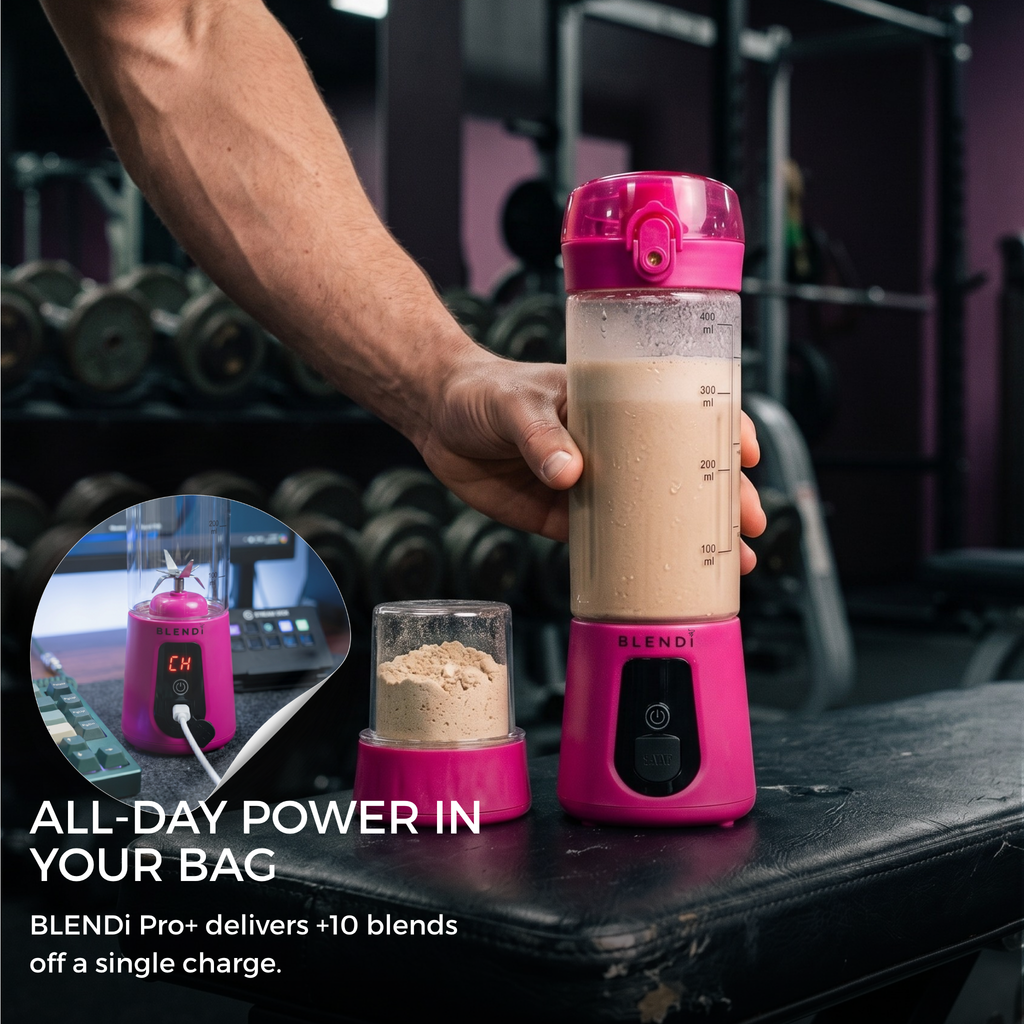 BLENDi Pro+ Portable Blender – 120W, USB-C Rechargeable