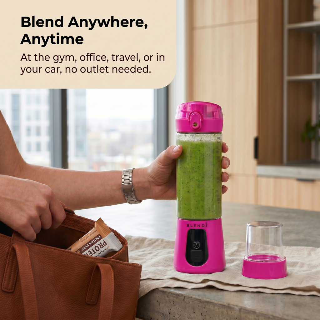 BLENDi Pro+ Portable Blender – 120W, USB-C Rechargeable