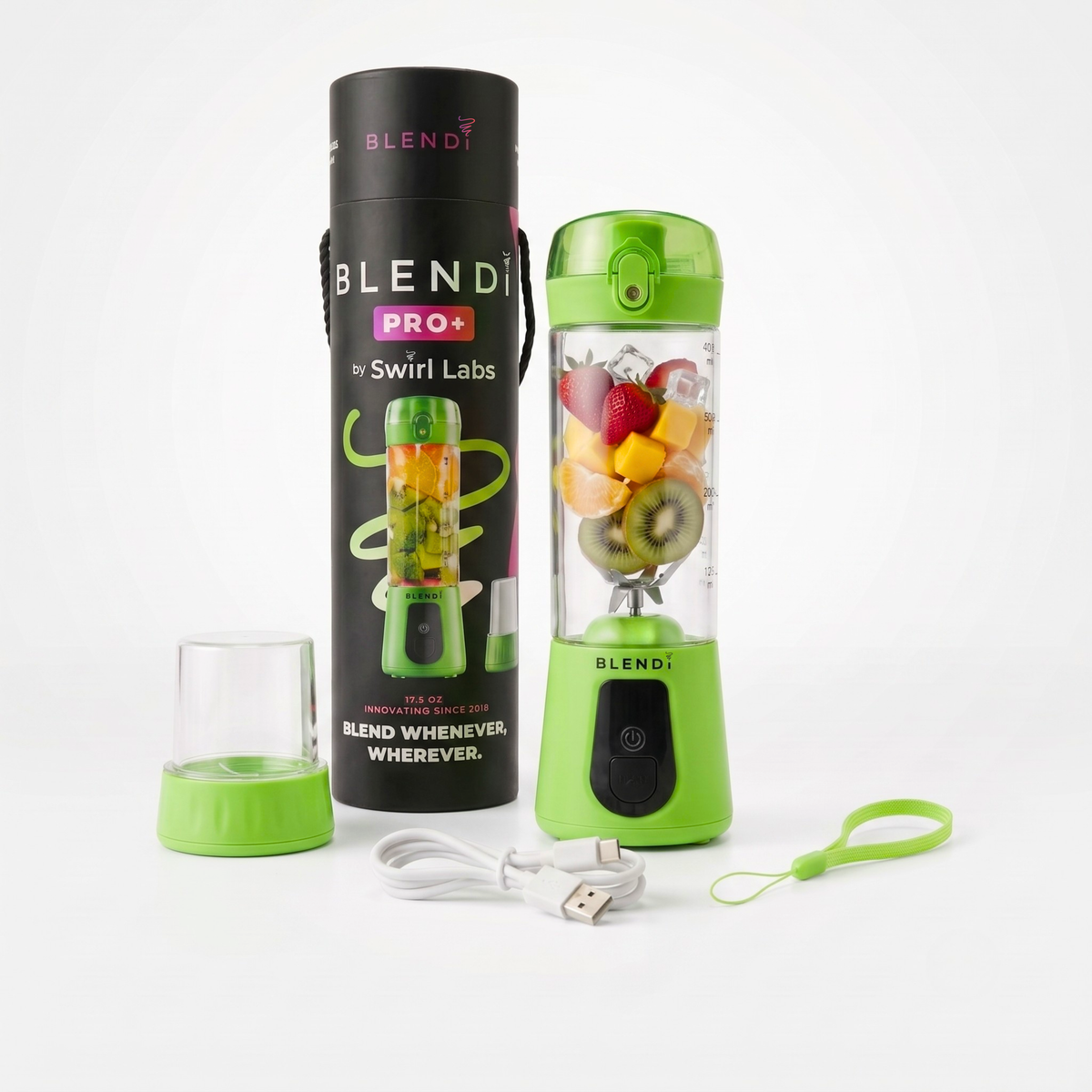 BLENDi Pro+ Portable Blender – 120W, USB-C Rechargeable