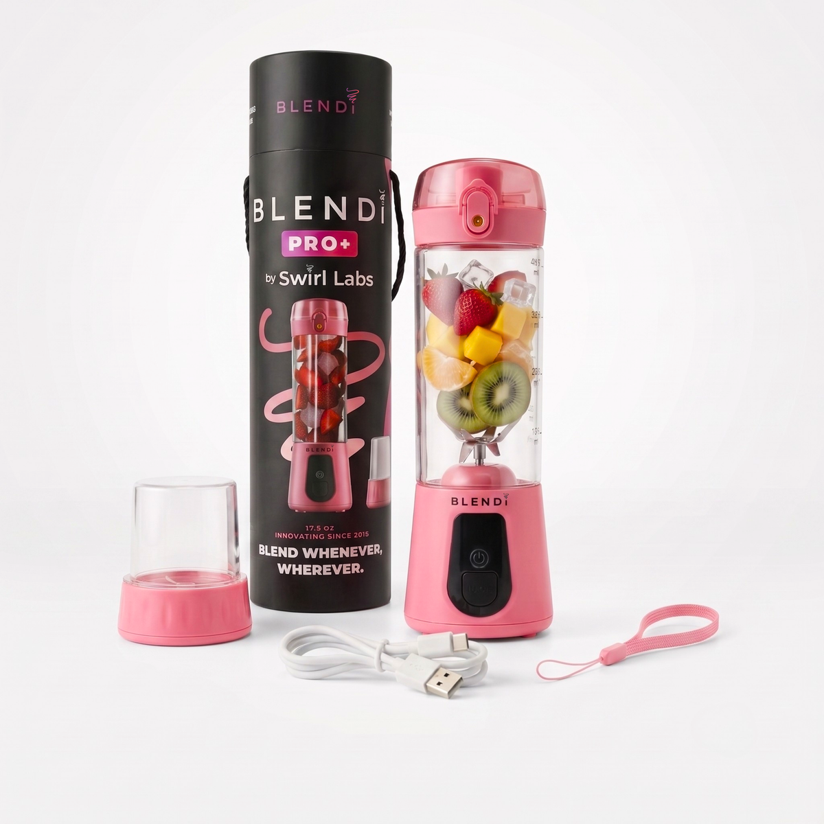 BLENDi Pro+ Portable Blender – 120W, USB-C Rechargeable