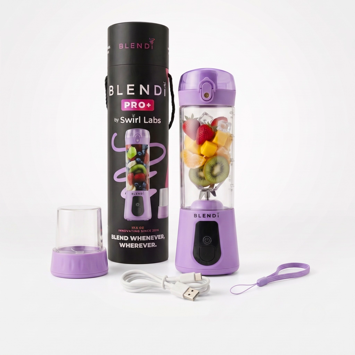 BLENDi Pro+ Portable Blender – 120W, USB-C Rechargeable