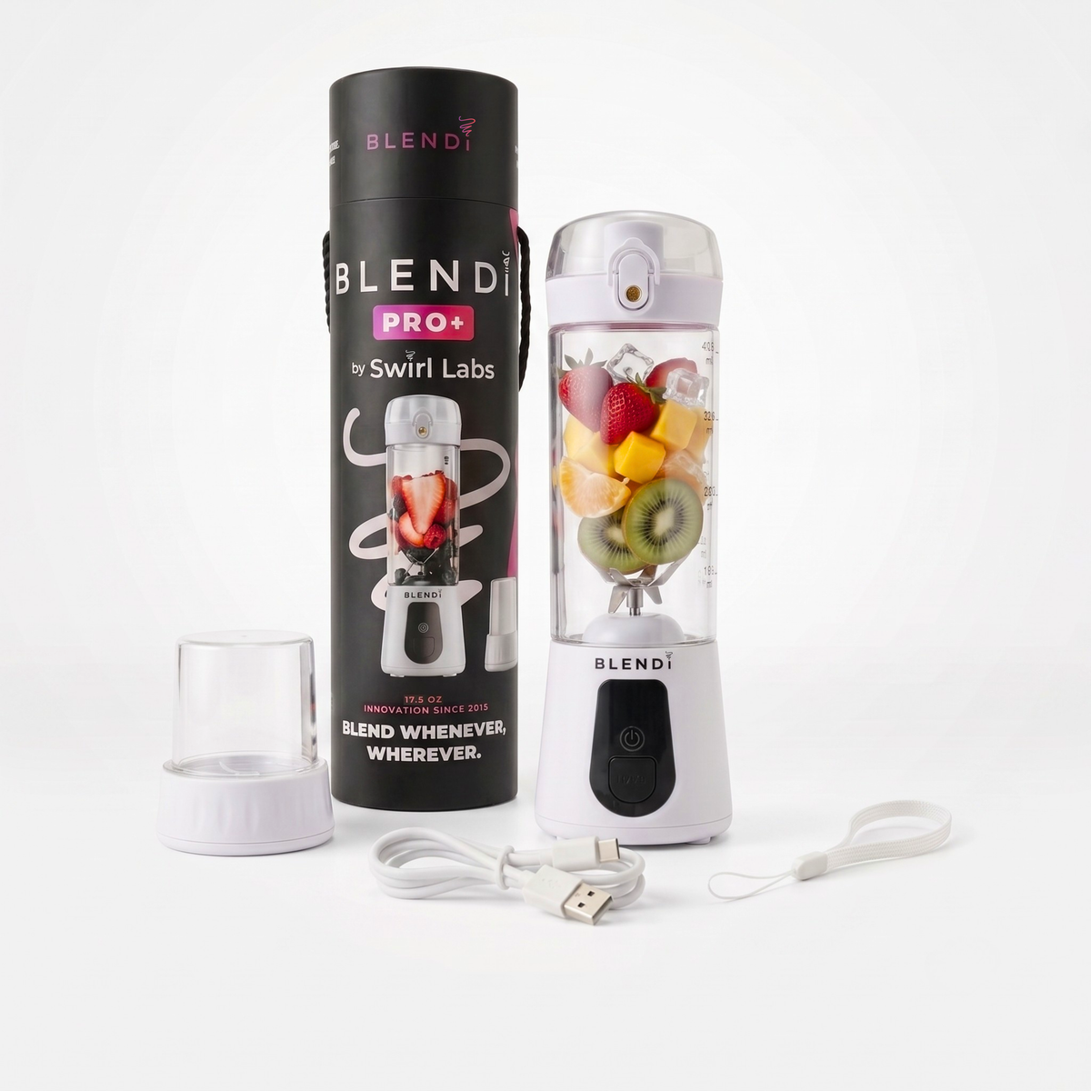 BLENDi Pro+ Portable Blender – 120W, USB-C Rechargeable